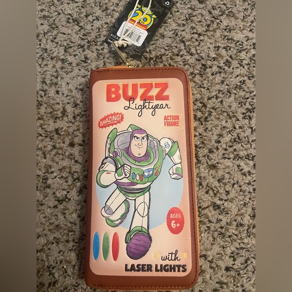 Toy Story Woody Buzz 20th anniversary Loungefly wallet